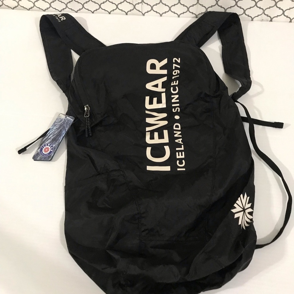NWT Icewear DRANGI Lightweight backpack Black - Picture 2 of 5